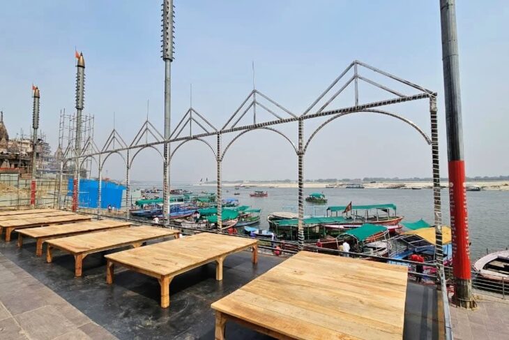 ललिता घाट पर दिव्य रोशनी के बीच गूंजेंगे मंत्र, कल से शुरू होगी भव्य गंगा आरती