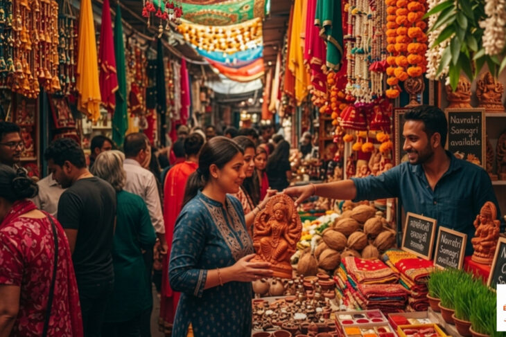 शिव की नगरी में 9 दिनों तक मां शक्ति की होगी आराधना, नारियल चुनरी और फूलों से 150 करोड़ कारोबार का अनुमान