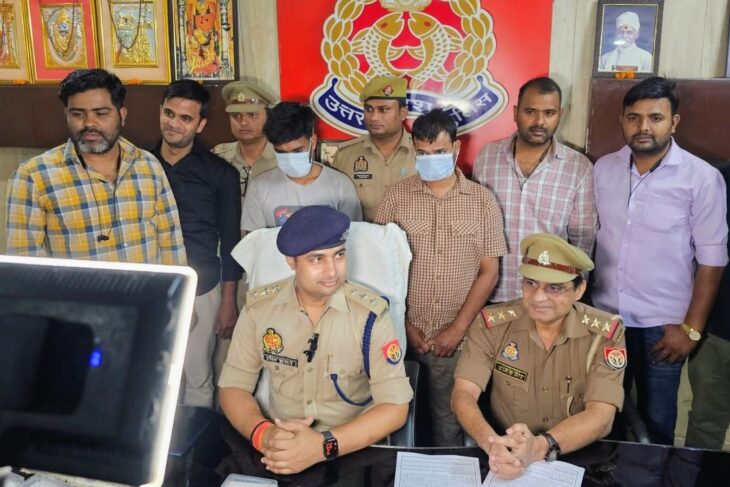 वाराणसी में 40 लाख की चोरी का पर्दाफाश, 25-25 हजार के इनामी बदमाश गिरफ्तार