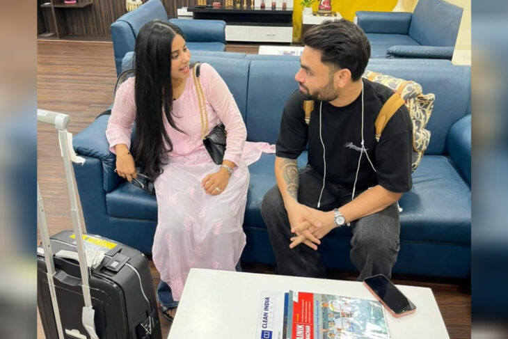 वाराणसी पहुंचे भारतीय क्रिकेटर रिंकू सिंह, सपा सांसद प्रिया सरोज ने एयरपोर्ट पर किया स्वागत