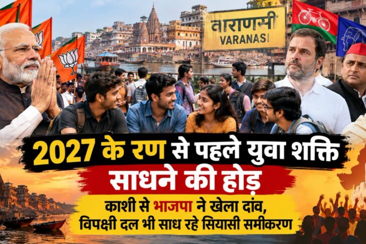 2027 के रण से पहले युवा शक्ति साधने की होड़, काशी से भाजपा ने खेला दांव, विपक्षी दल भी साध रहे सियासी समीकरण